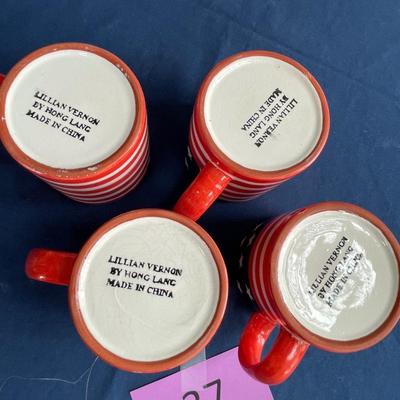 Lot of Flag mugs