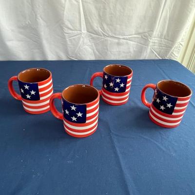 Lot of Flag mugs