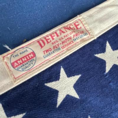 Vintage 48 star flag