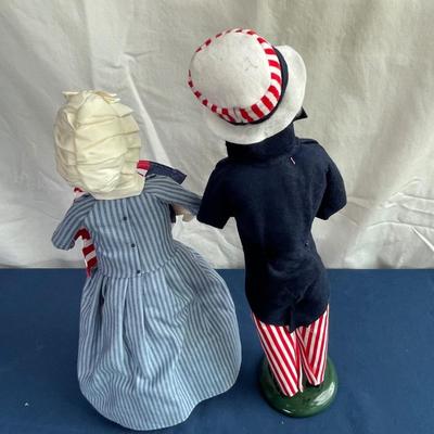 Byers Choice Uncle Sam & Betsy Ross