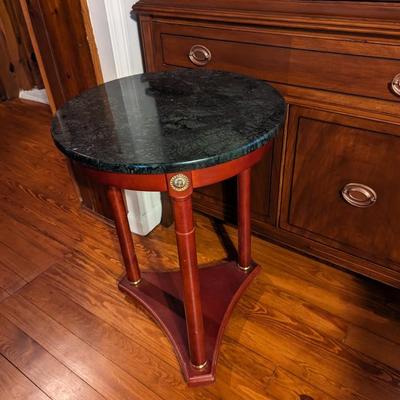 Round Marble Side Table