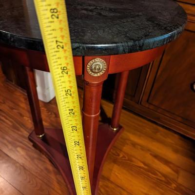 Round Marble Side Table