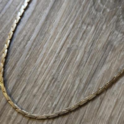 (3) Gold Tone Chains