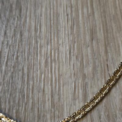 (3) Gold Tone Chains