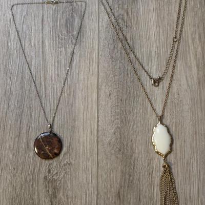 (2) Fashion Necklaces