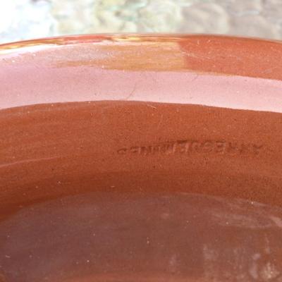 Guernsey Large Bowl, Dip Cup and Unreadable Mark O Bowl