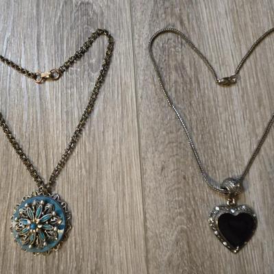 Heart & Flower Necklace