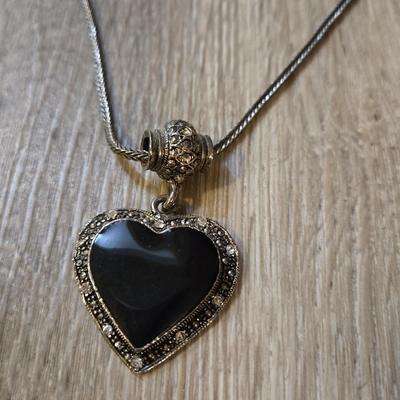 Heart & Flower Necklace