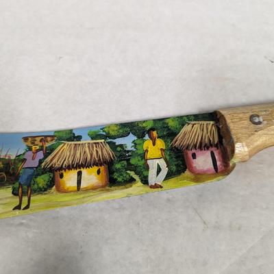 Hand Painted Brunel Vital Haiti Cutlery