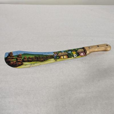 Hand Painted Brunel Vital Haiti Cutlery