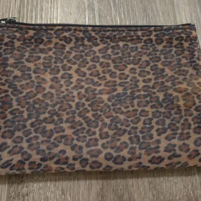 (4) Animal Print Cosmetic Bags