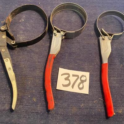 Oil Filter Wrench Lot