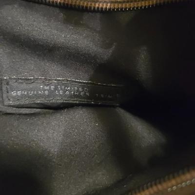 The Limited Tweed & Leather Purse