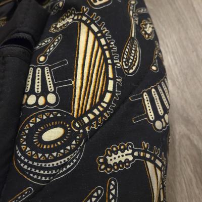 Padded Fabric Backpack