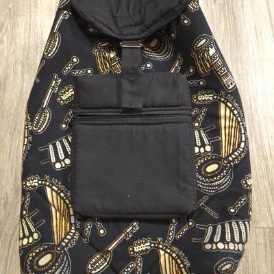 Padded Fabric Backpack