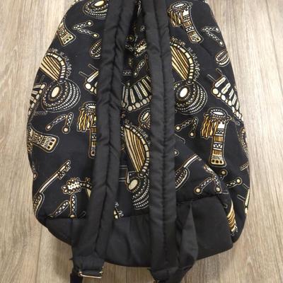 Padded Fabric Backpack
