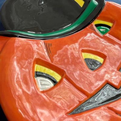 Christopher Radko Pumpkin plate