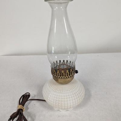 Vintage Electric Oil Lamp Style