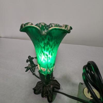Antique Lily Lamp