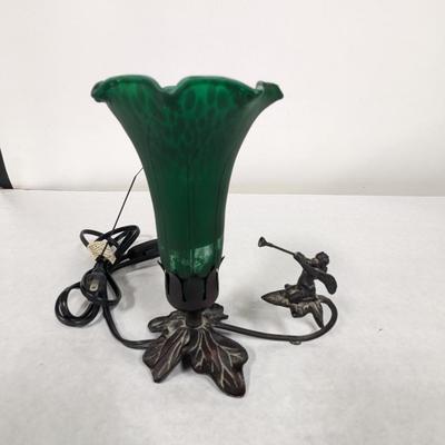 Antique Lily Lamp