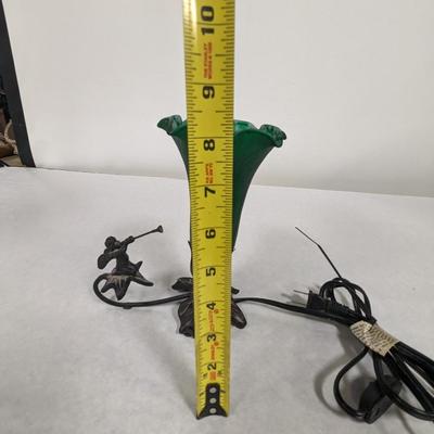 Antique Lily Lamp