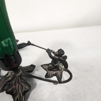 Antique Lily Lamp