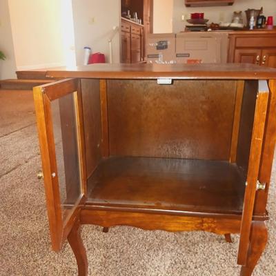 DISPLAY TABLE AND DOLL BENCH