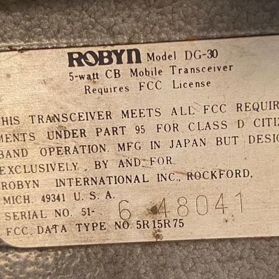 Vintage Robyn DG30
