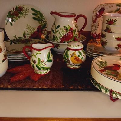 CARDINAL BY NOBLE EXCELLENCE DINNERWARE