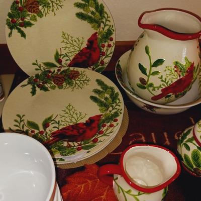 CARDINAL BY NOBLE EXCELLENCE DINNERWARE