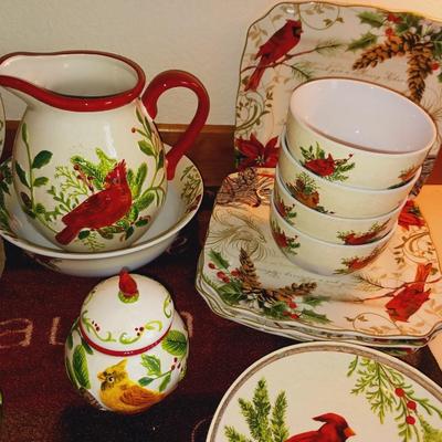 CARDINAL BY NOBLE EXCELLENCE DINNERWARE