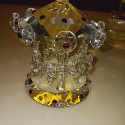 3 SHANNON CRYSTAL COLLECTIBLES