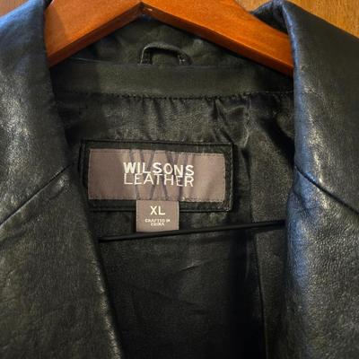 Wilson's Leather Black Leather Jacket
