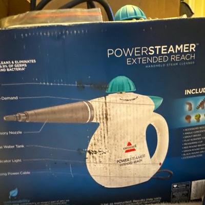 Bissell power steamer extended reach