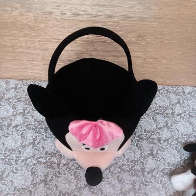 MICKEY MOUSE BASKET AND PLUSH TOYS