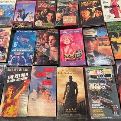 Lot of 30 VHS MOVIES HOLLYWOODS FINEST SOME SEALED ALL ARE EXCELLENT