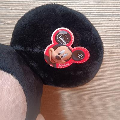 DISNEY MUSICAL SNOWGLOBE AND PLUSH MICKEY MOUSE