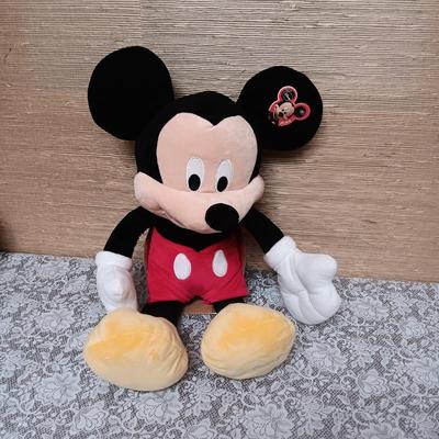 DISNEY MUSICAL SNOWGLOBE AND PLUSH MICKEY MOUSE