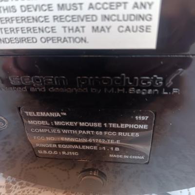 MICKEY MOUSE REAL WORKING TELEPHONE