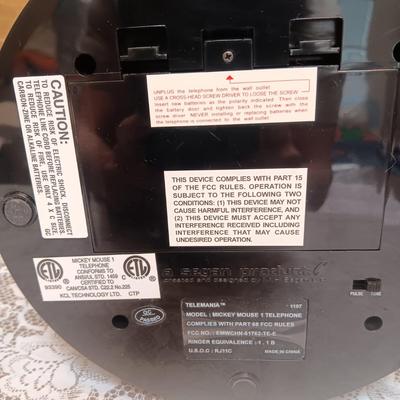 MICKEY MOUSE REAL WORKING TELEPHONE