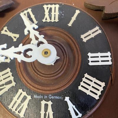 Vintage Black Forest Heco 8 Day Clock