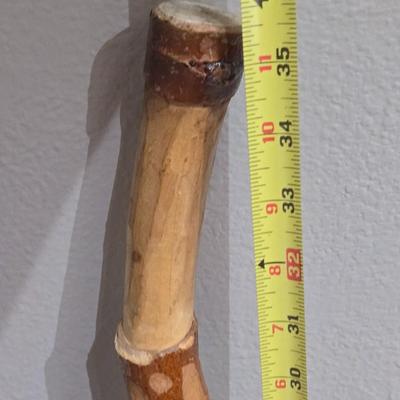 Carved Wood Walking Stick