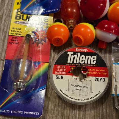 Fishing Line, Robbers, Hooks, Fly Lures