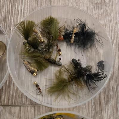 3 Containers of Fly Lures