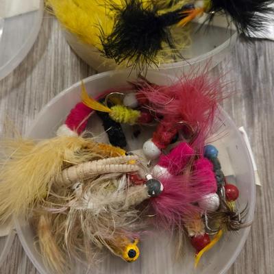 3 Containers of Fly Lures