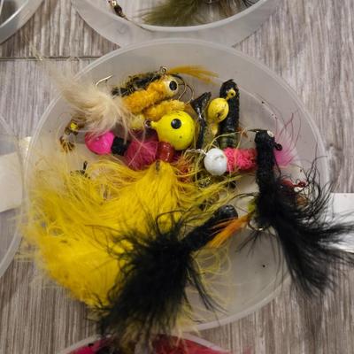 3 Containers of Fly Lures