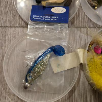 3 Containers of Fly Lures