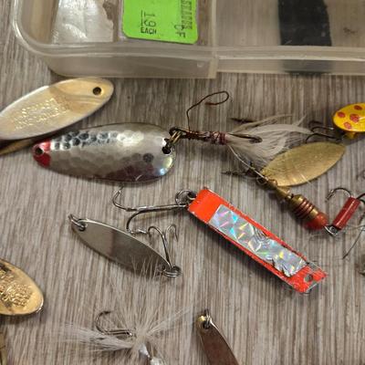 Container of Lures