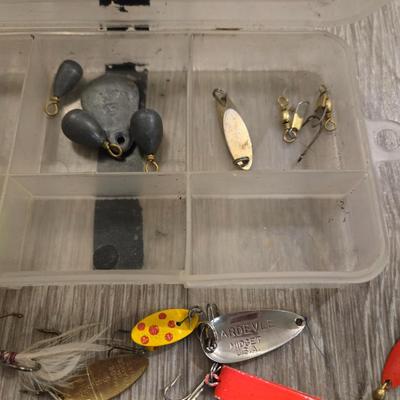 Container of Lures