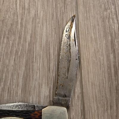 WESTERN 2 Blade Hunting Pocket Knife